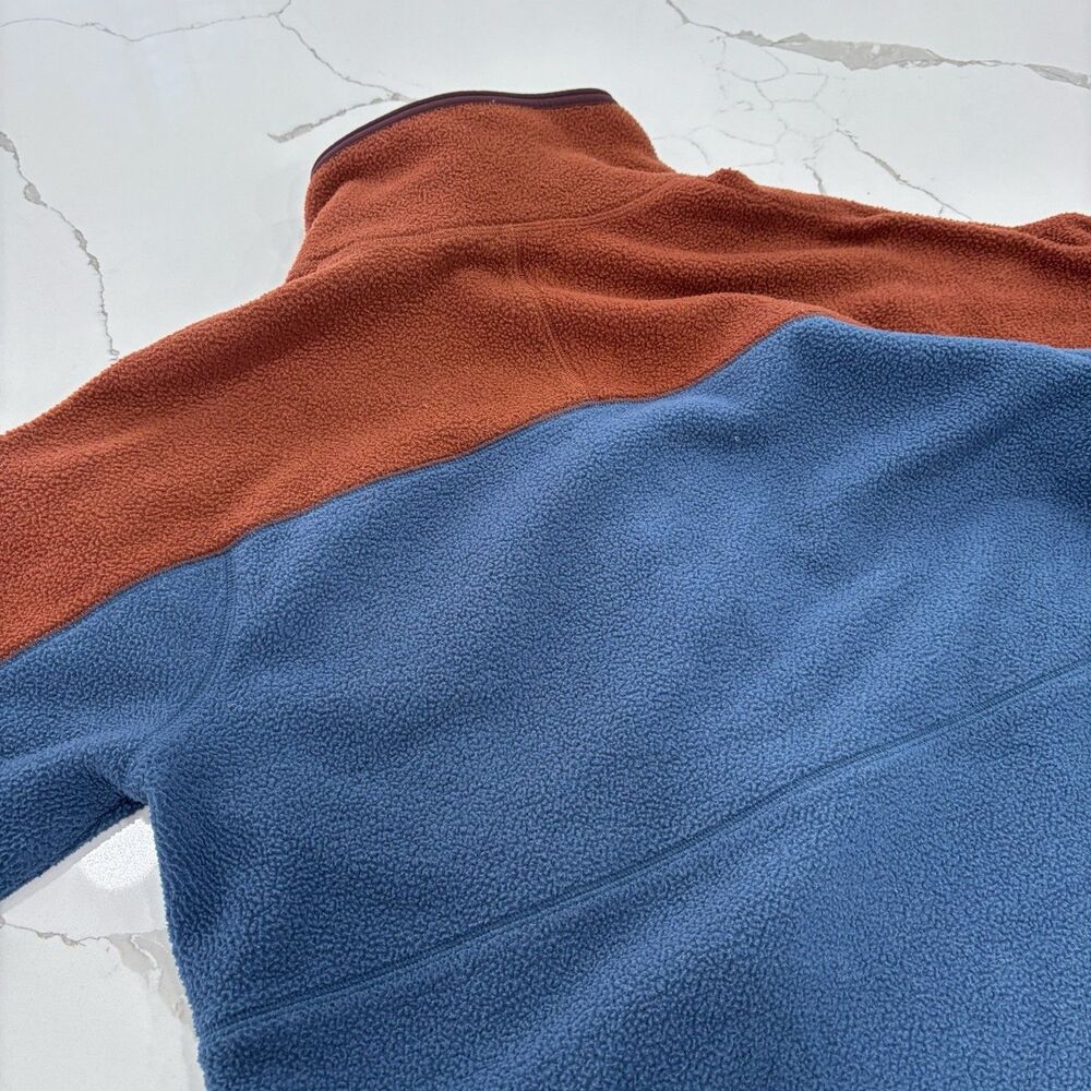 Cotopaxi Fleece Jacket Mens Size Small Abrazo Half-Zip Blue Warm Sweater - Picture 7 of 7